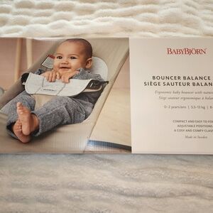 Baby Bjorn Bouncer Balance Soft Beige Gray BNWT New Unopened